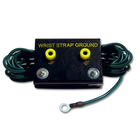 Transforming Technologies Metal Bench Mount Ground, 4mm, 15' Ground CP4070